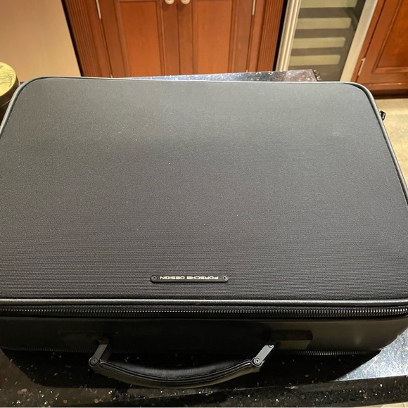 Porsche Design Black Textured Luggage - Picture 4 of 11